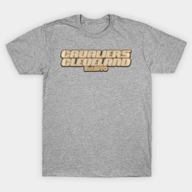 Cleveland Cavaliers / Old Style Vintage T-Shirt by Zluenhurf